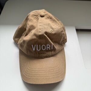 Vuori Adjustable Baseball Cap Hat Camel Brown Tan Unisex